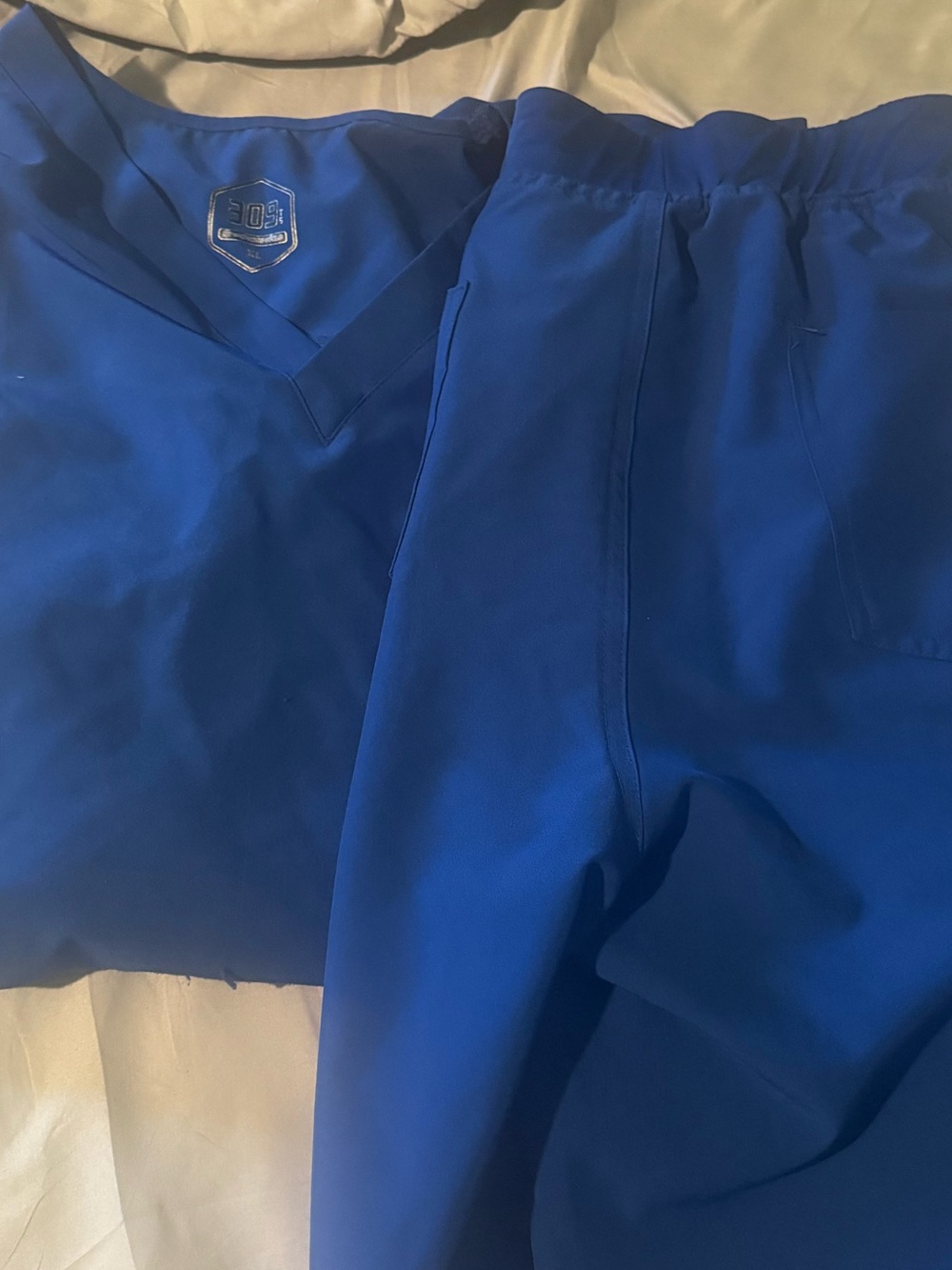Men's Royal Blue Scrub Pants uniform world